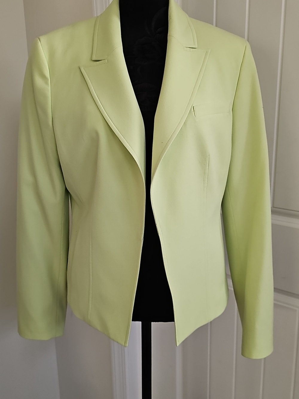 Nine West Light Green Blazer Jacket
